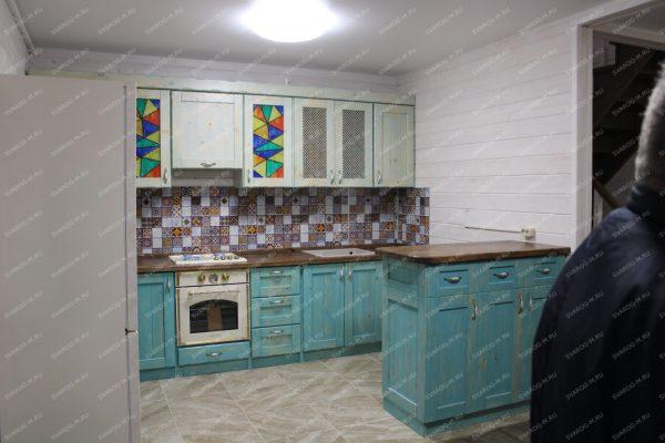 Кухня под старину ( для дома, дачи, бани, беседки) - Сварог Мебель № 002 -2