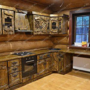 Кухня под старину ( для дома, дачи, бани, беседки) - Сварог Мебель № 005