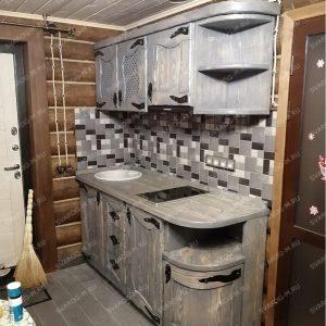 Кухня под старину ( для дома, дачи, бани, беседки) - Сварог Мебель № 007 -1