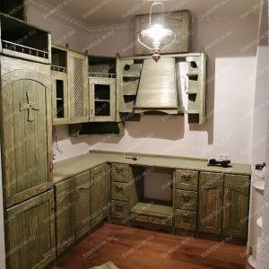 Кухня под старину ( для дома, дачи, бани, беседки) - Сварог Мебель № 010 -1