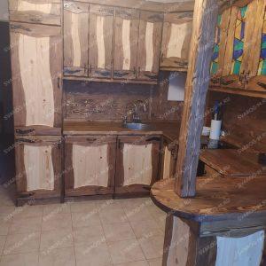 Кухня под старину ( для дома, дачи, бани, беседки) - Сварог Мебель № 011 -1