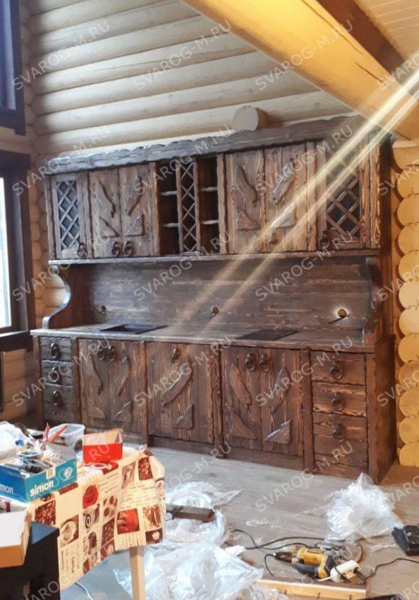Кухня под старину ( для дома, дачи, бани, беседки) - Сварог Мебель № 018 -2