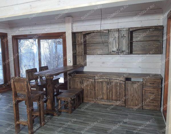 Кухня под старину ( для дома, дачи, бани, беседки) - Сварог Мебель № 022