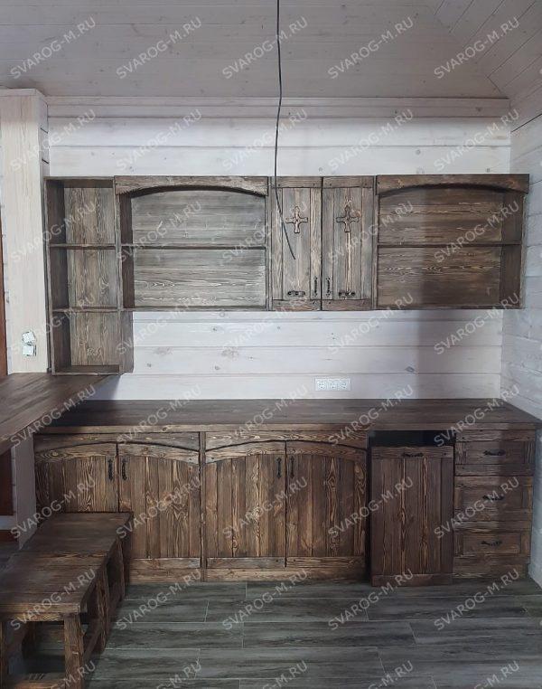 Кухня под старину ( для дома, дачи, бани, беседки) - Сварог Мебель № 022 -2