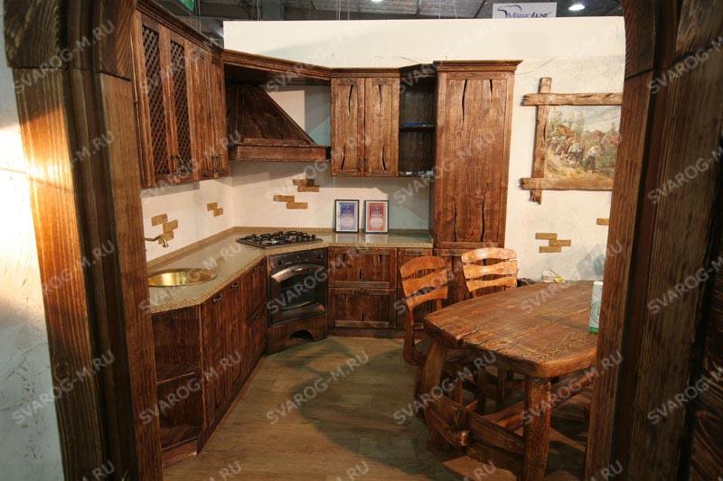 Кухня под старину ( для дома, дачи, бани, беседки) - Сварог Мебель № 030