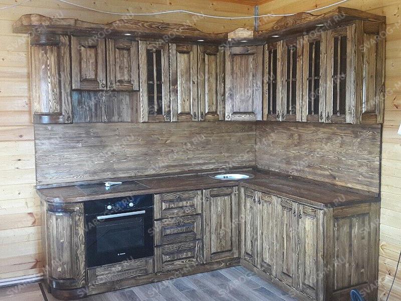 Кухня под старину ( для дома, дачи, бани, беседки) - Сварог Мебель № 038