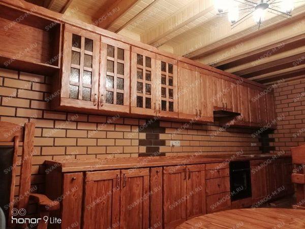 Кухня под старину ( для дома, дачи, бани, беседки) - Сварог Мебель № 039