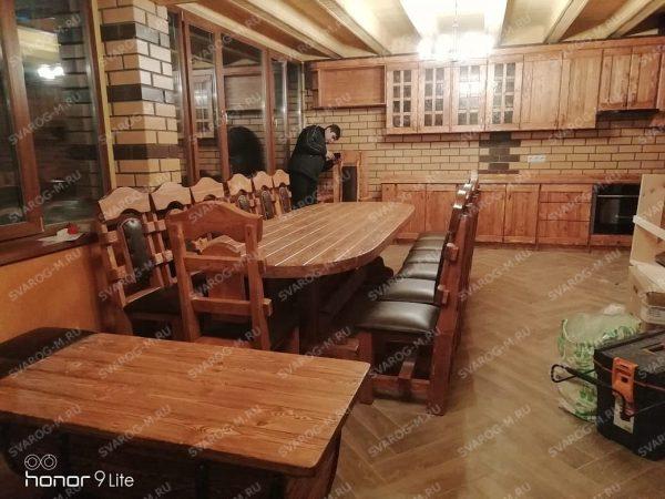 Кухня под старину ( для дома, дачи, бани, беседки) - Сварог Мебель № 039 -4