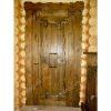 Двери под старину из массива дерева для дома, дачи, бани, сауны, бара- Сварог Мебель № 012-2
