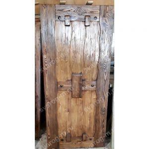 Двери под старину из массива дерева для дома, дачи, бани, сауны, бара- Сварог Мебель № 012