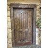 Двери под старину из массива дерева для дома, дачи, бани, сауны, бара- Сварог Мебель № 044