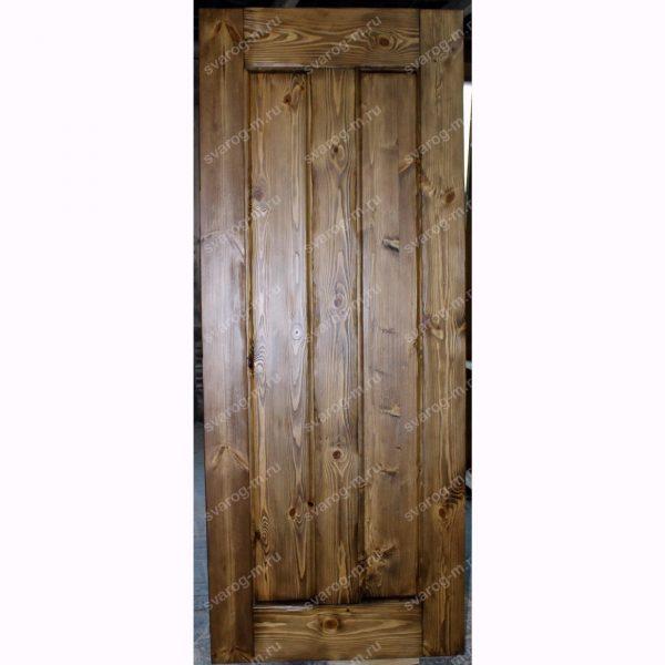 Двери под старину из массива дерева для дома, дачи, бани, сауны, бара- Сварог Мебель № 050