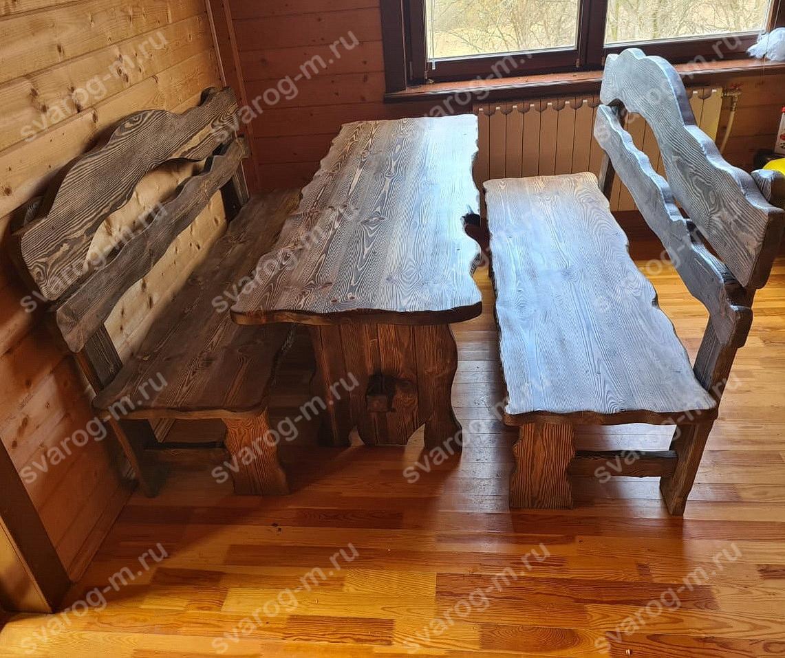 Деревянные столы в Благовещенске