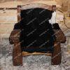 Кресло под старину из дерева для дома, дачи, бани, сауны бар - Сварог Мебель № 002-3