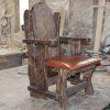 Кресло под старину из дерева для дома, дачи, бани, сауны бар - Сварог Мебель № 016