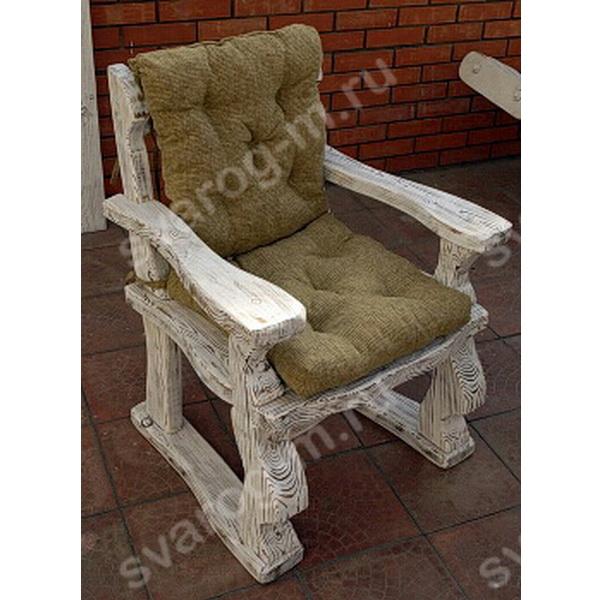 Кресло под старину из дерева для дома, дачи, бани, сауны бар - Сварог Мебель № 021