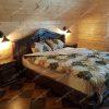 Кровать под старину из дерева для дома, дачи, бани, сауны - Сварог Мебель № 003-2
