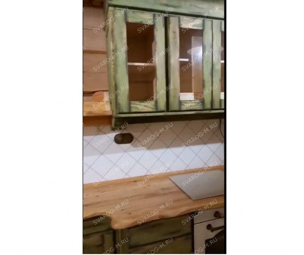 Кухня под старину - Сварог Мебель № 065 ( для дома, дачи, бани, беседки)
